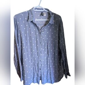 Purole Polka Dot Women's Shirt 2/22 $ on selected item